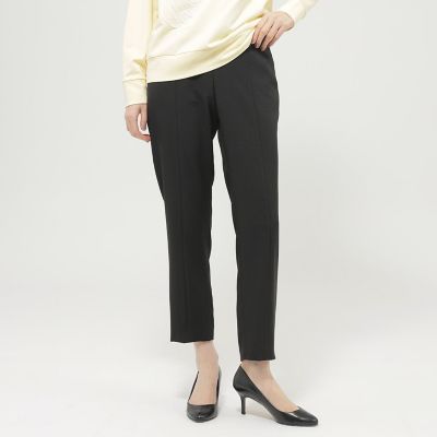 ＜EVEX by KRIZIA (Women)＞【オン・オフで活躍！】【マシンウォッシャブル】フルダルヴィンテージテーパードパンツ