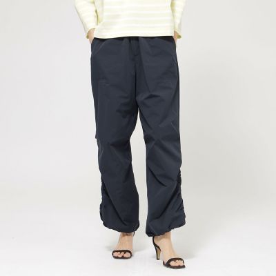 ＜EVEX by KRIZIA (Women)＞【はっ水】【ウォッシャブル】ライトタフタパラシュートパンツ