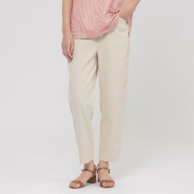 ＜EVEX by KRIZIA (Women)＞【防透け】【吸水速乾】【接触冷感】【ＵＶ対策】３Ｓオックスベイカーパンツ