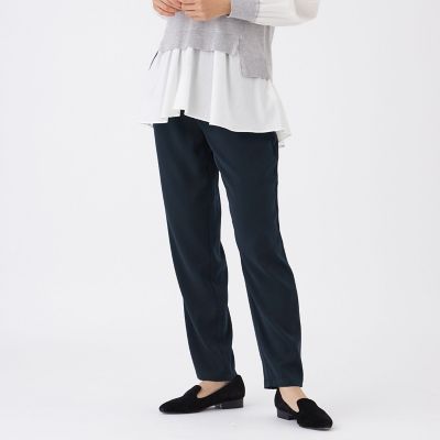 ＜EVEX by KRIZIA (Women)＞【カタログ掲載】【マシンウォッシャブル】ヴィーナスストレッチテーパードパンツ