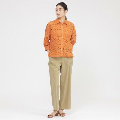 MUSEdeDeuxiemeClasse 【サート】チノストレッチベイカーパンツ SANYO Style EDITION掲載】【接触冷感