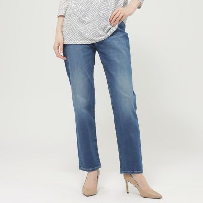 ＜EVEX by KRIZIA (Women)＞【マシンウォッシャブル】ストレッチデニムパンツ