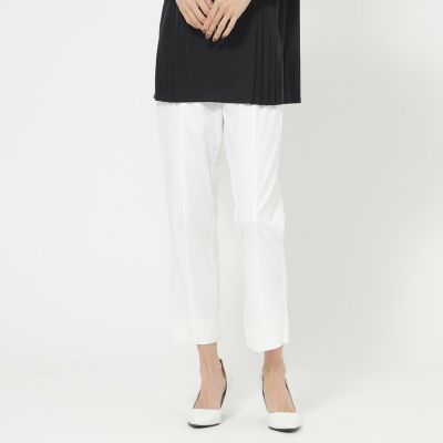 ＜EVEX by KRIZIA (Women)＞【接触冷感】【ウォッシャブル】メリルハイテンションクロップドパンツ