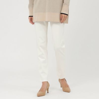 ＜EVEX by KRIZIA (Women)＞【ＳＴＯＲＹ掲載】【吸湿発熱】【保温性】【ウォッシャブル】デュアルウォームパンツ