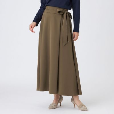 ＜EVEX by KRIZIA (Women)＞【カタログ掲載品】【マシンウォッシャブル】ヴィーナスストレッチフレアスカート