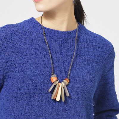 ＜EVEX by KRIZIA (Women)＞アクリルネックレス