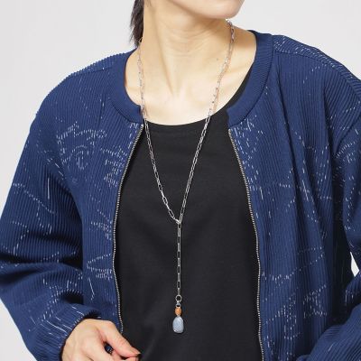 ＜EVEX by KRIZIA (Women)＞天然石ネックレス