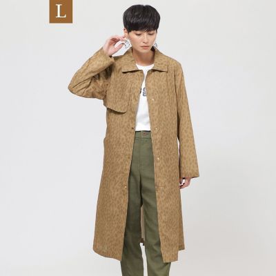 EVEX BY KRIZIA L (Women/大きいサイズ)/エヴェックス バイ クリツィアＬ 【Ｌ】【カタログ掲載品】【ウォッシャブル】パンサープリントロングコート