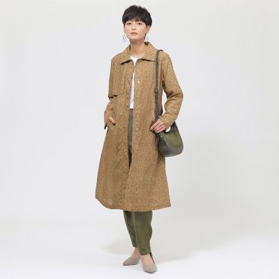 L】【カタログ掲載品】【ウォッシャブル】パンサープリントロング