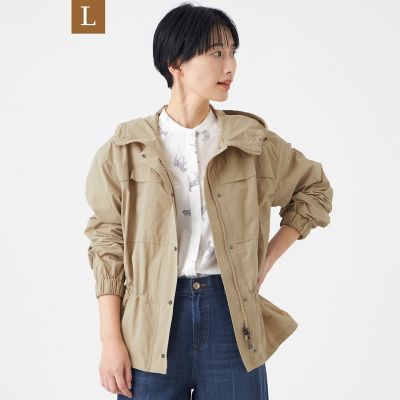 EVEX BY KRIZIA L (Women/大きいサイズ)/エヴェックス バイ クリツィアＬ 【Ｌ】【カタログ掲載・はっ水・マシンウォッシャブル】ライトタフタブルゾン