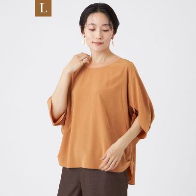 パープル系 レディースの大きいサイズ 13号～25号／2L～8L シャツ