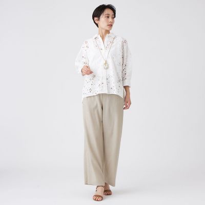 新品 レースシャツ L】【カタログ掲載】【マシンウォッシャブル】パンサーエンブロイ