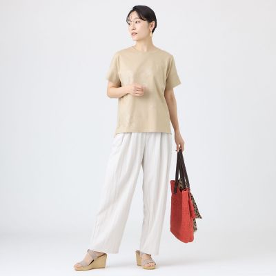 L】【カタログ掲載・ウォッシャブル】クリアチータープリント