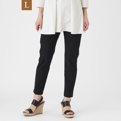 ＜EVEX BY KRIZIA L (Women/大きいサイズ)＞【Ｌ】【定番人気・新色】【接触冷感・ＵＶカット・ウォッシャブル】メリルハイテンションテーパードパンツ