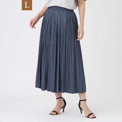 極美品 25SS Theory luxe ウォッシャブル プリーツ スカート L】【カタログ掲載・マシンウォッシャブル】割線プリーツスカート