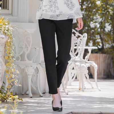 ＜QUEENS COURT（Women）＞ストレッチスキニーデニムパンツ≪洗濯機で洗える≫