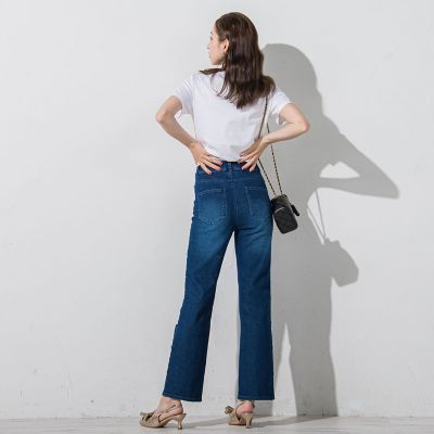 サイドパールデニム≪洗濯機で洗える≫