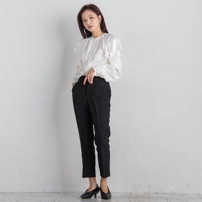 テーパードパンツ≪洗濯機で洗える／撥水加工≫