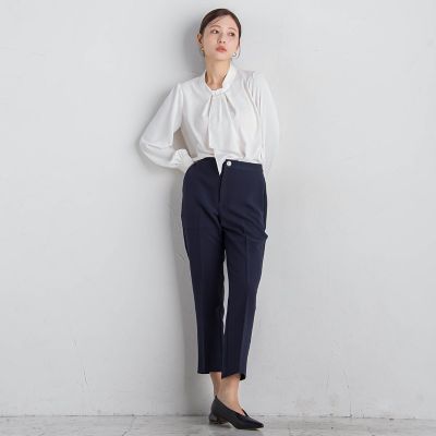 テーパードパンツ≪洗濯機で洗える／撥水加工≫