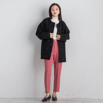 テーパードパンツ≪洗濯機で洗える／撥水加工≫