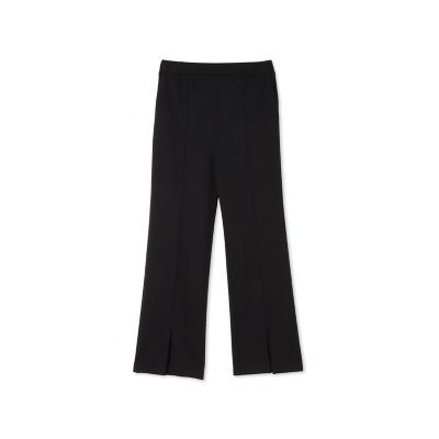ポンチセンタースリットパンツ≪セットアップ対応／手洗い可能≫