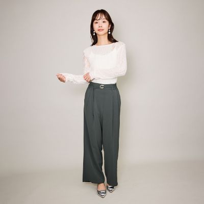 マルチメリットセンタープレスパンツ≪セットアップ対応／洗濯機で