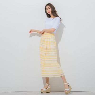 シャーリングシアースカート