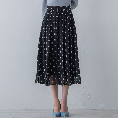 ドットシフォンスカート | ファッション・服 | 三越伊勢丹オンライン  