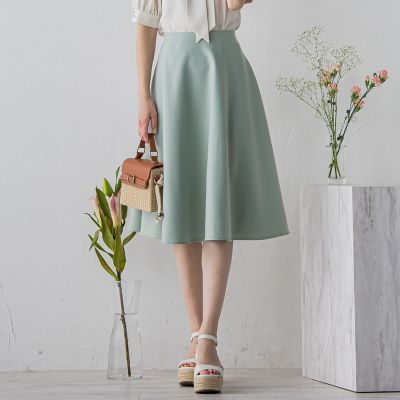 ＜QUEENS COURT（Women）＞ベーシックサーキュラースカート≪洗濯機で洗える≫