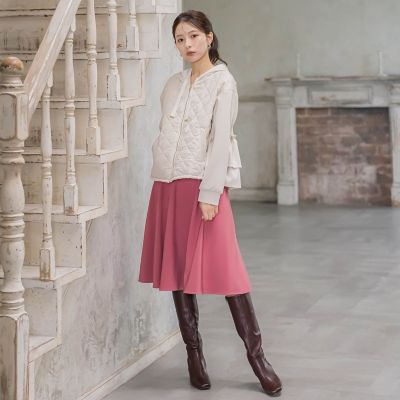 ベーシックサーキュラースカート≪撥水加工／手洗い可能≫
