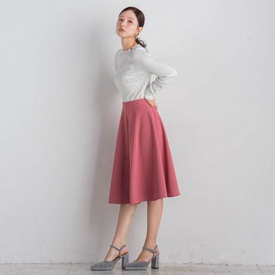 ベーシックサーキュラースカート≪撥水加工／手洗い可能≫