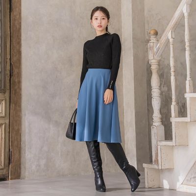ベーシックサーキュラースカート≪撥水加工／手洗い可能≫