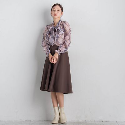 ベーシックサーキュラースカート≪撥水加工／手洗い可能≫