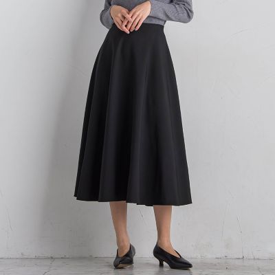 ロングサーキュラースカート≪撥水加工／手洗い可能≫