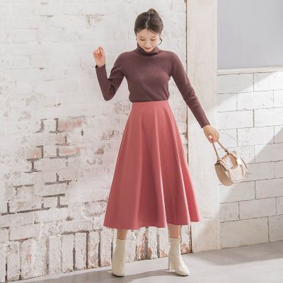 ロングサーキュラースカート≪撥水加工／手洗い可能≫