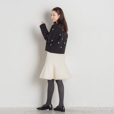 グレー ファー ミニスカート 2558fed3ece58065330499e9ffe509