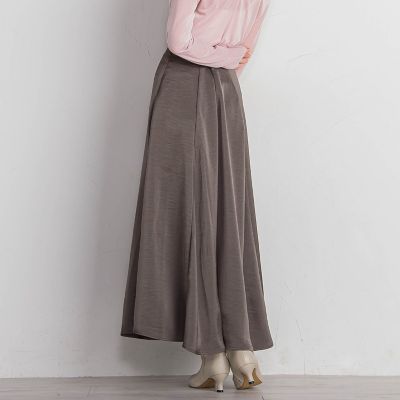 マチ付フレアスカート≪セットアップ対応／洗濯機で洗える≫