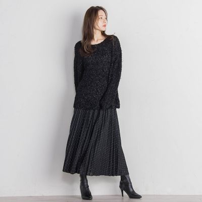 ホットフィットプリーツスカート≪手洗い可能≫