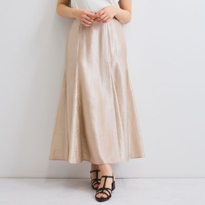 QUEENS COURT（Women）/クイーンズコート シャイニートリコットスカート≪手洗い可能≫