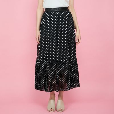 シフォンドットティアードスカート≪手洗い可能≫ | QUEENS COURT