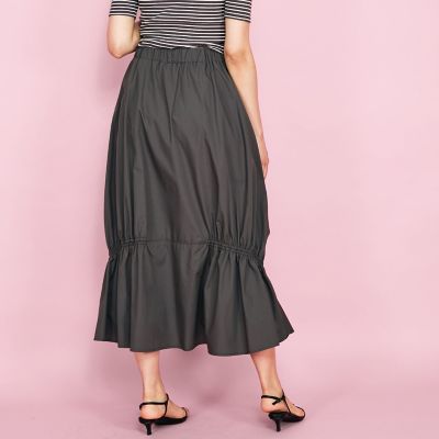 ダブルギャザースカート≪洗濯機で洗える≫ | QUEENS COURT (Women