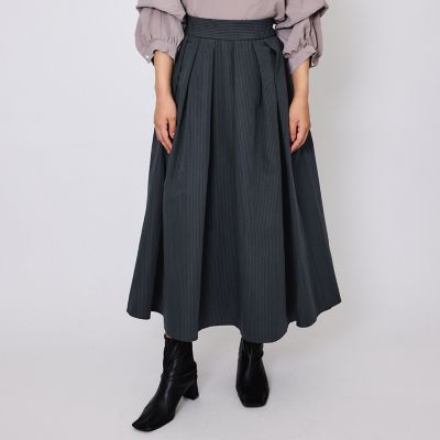 クイーンズコート☆黒白チェック フレアスカート タフタチェックフレアスカート≪手洗い可能≫ | QUEENS COURT