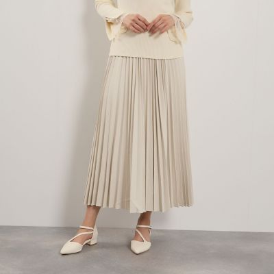 ＜QUEENS COURT（Women）＞シープナッパチョウプリーツスカート