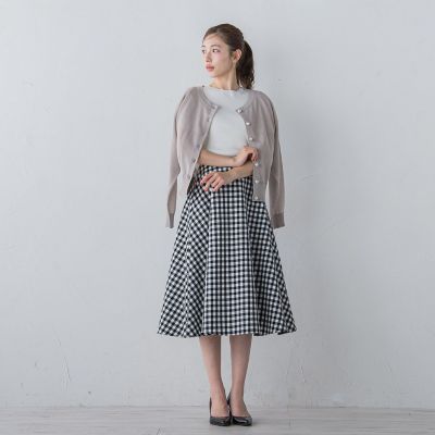 異素材ドッキングニット≪手洗い可能≫