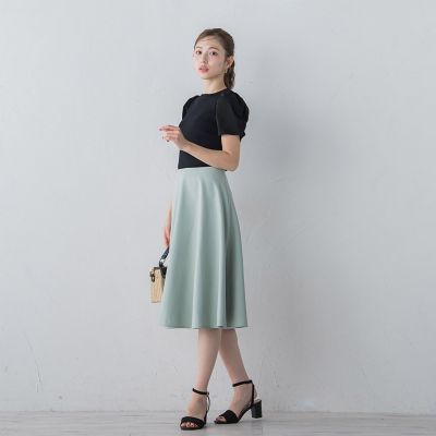 異素材ドッキングニット≪手洗い可能≫