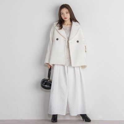 モヘヤ混リボンヤーンニュアンスニット≪手洗い可能≫