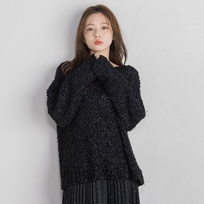 セール】 バックリボンニットプルオーバー≪手洗い可能