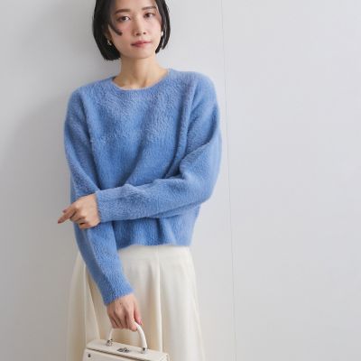 入手困難！激カワ♡上品　グレースコンチネンタル　ふわふわフェレット　セーター WOMEN ニット GRACE CONTINENTAL グレースコンチネンタル 通販