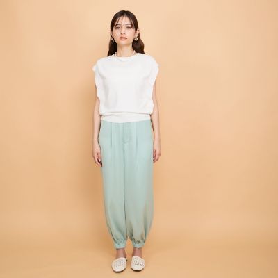 レーヨンニットフレンチトップス