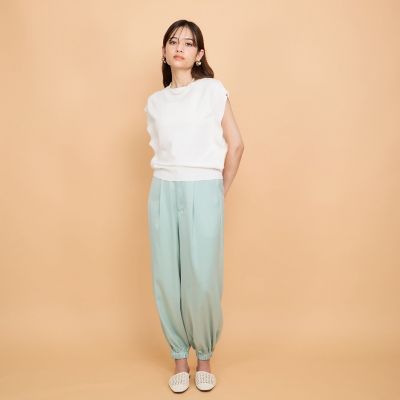 レーヨンニットフレンチトップス